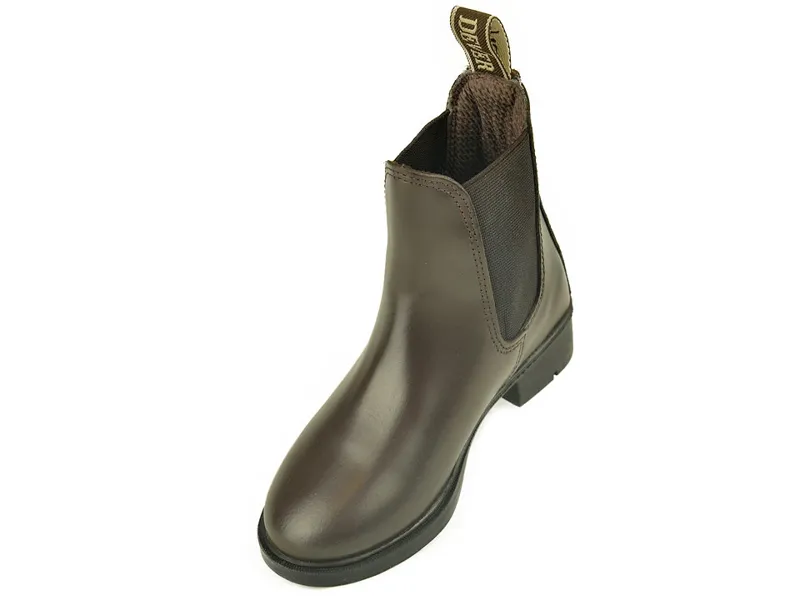 Dever Junior Rio Jodhpur Boots Brown-1